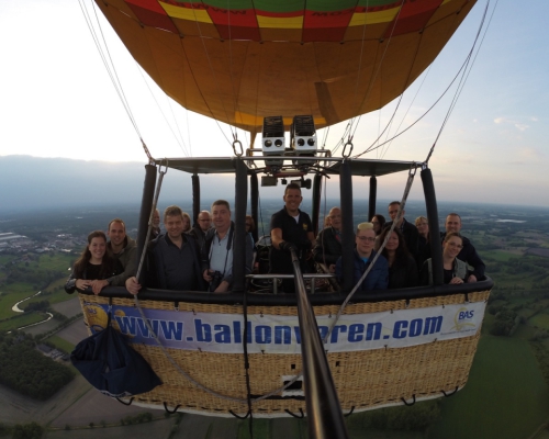 Ballonvaart Eindhoven naar Zijtaart